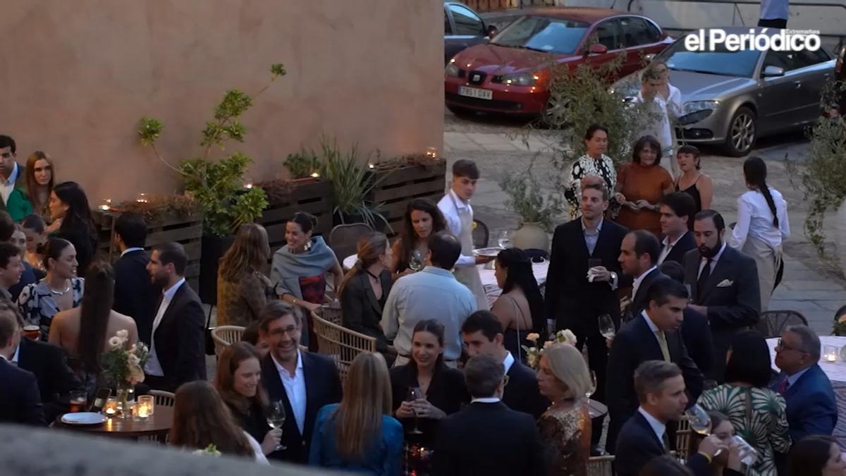 Vídeo | Así está siendo la preboda de Fernando Palazuelo y Micaela Belmont en Cáceres