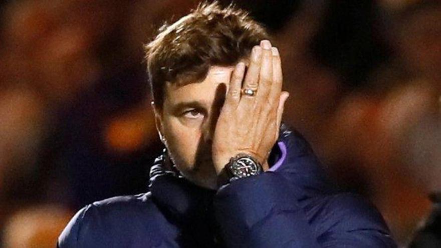 Pochettino atraviesa uno de sus peores momentos en Inglaterra