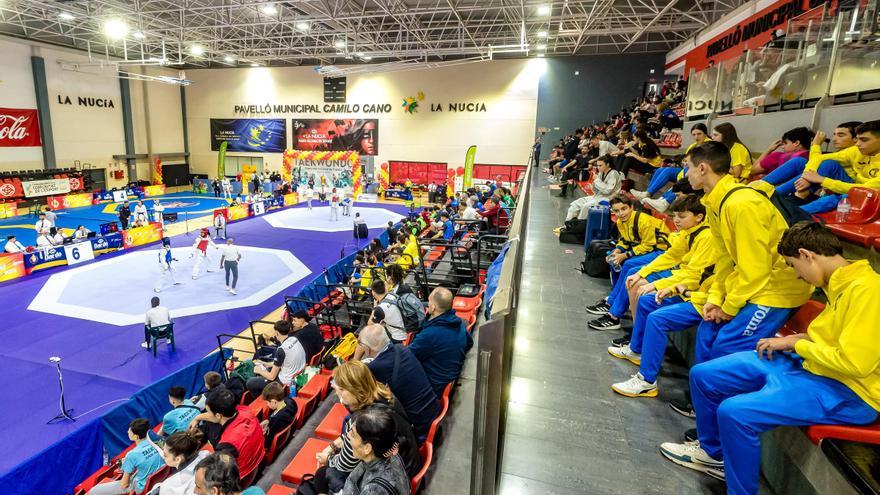 El Nacional de Taekwondo por Clubes en La Nucía reúne a 4.000 deportistas