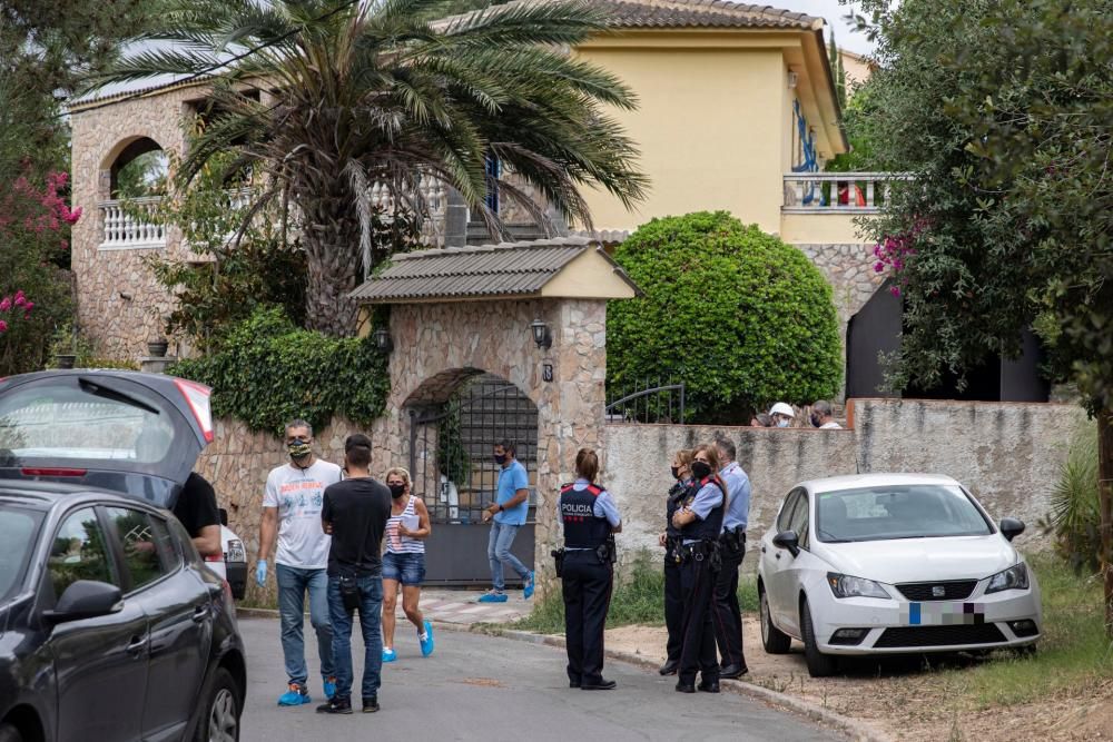 Els Mossos investiguen la mort d'un home que han trobat cremat en una casa de Lloret