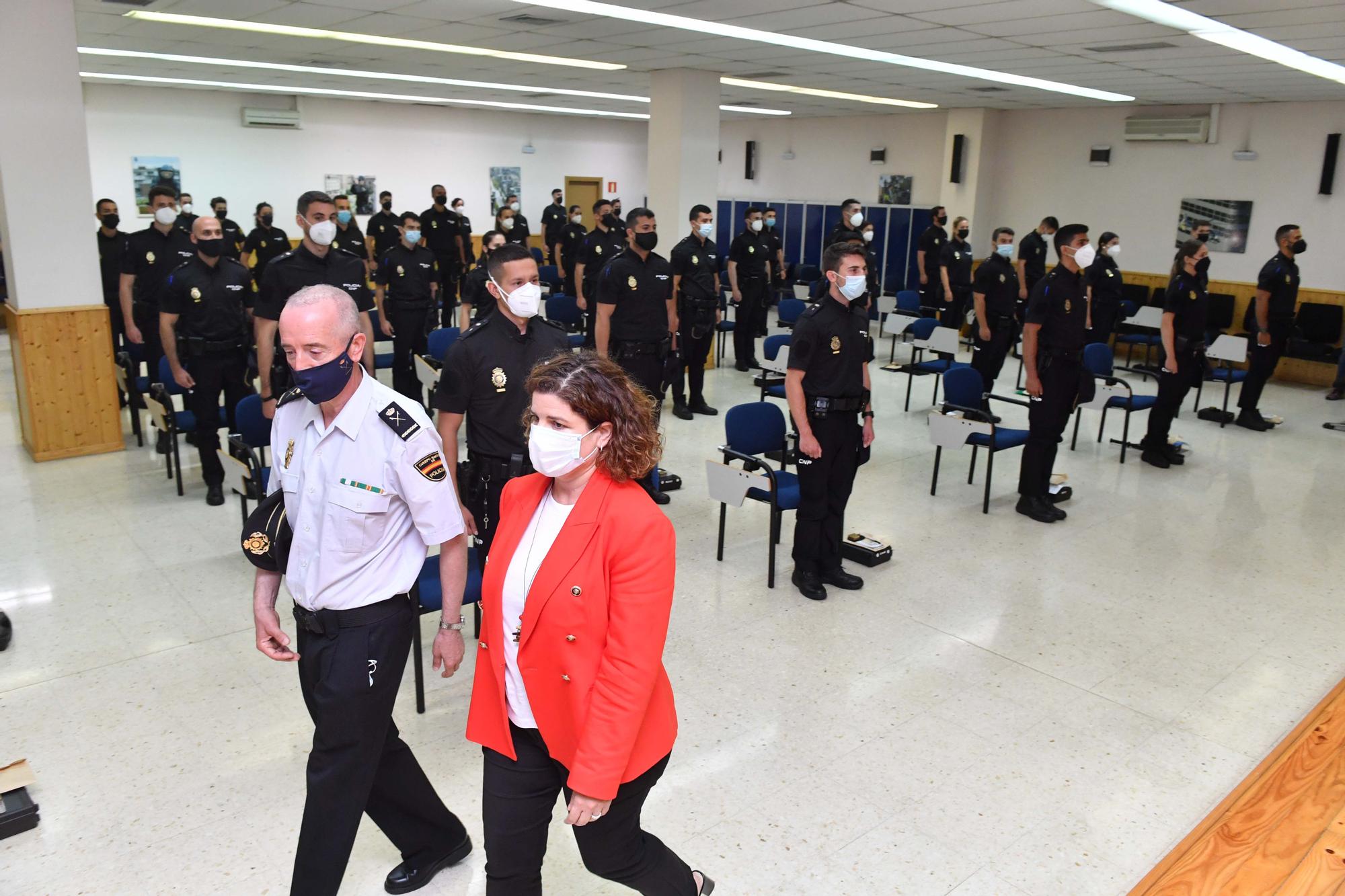 49 policías en prácticas se incorporan a las plantillas de la Comisaría Provincial de A Coruña