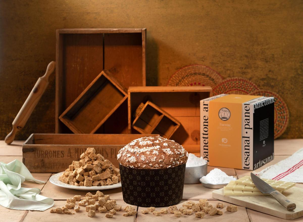 Panettone de Turrón.