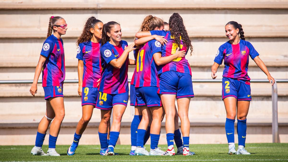 El Barça se llevó el clásico de filiales