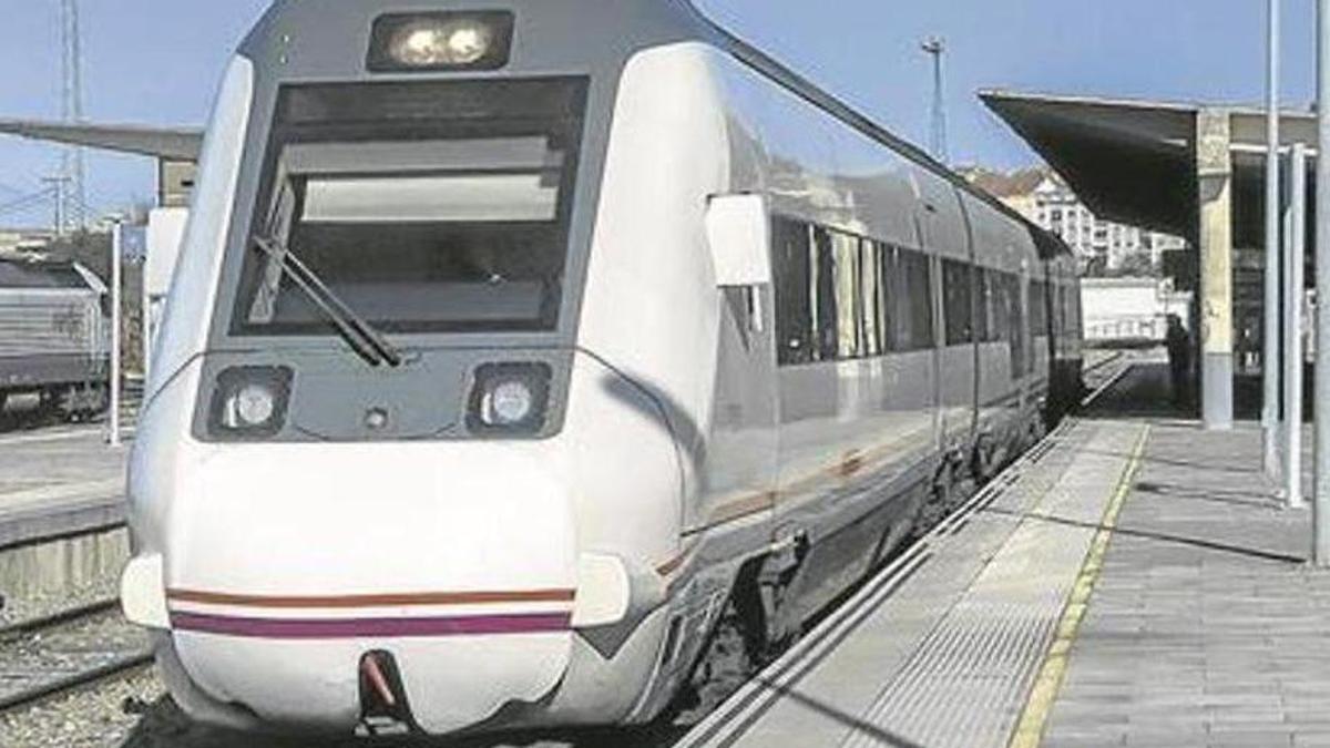 Renfe recupera hoy los trenes entre Monfragüe y Plasencia tras más de tres meses de obras
