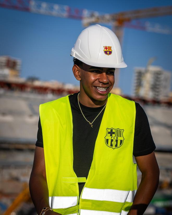 ¿Mbappé? Las imágenes de Lamine Yamal en el Camp Nou que ilusionan al barcelonismo