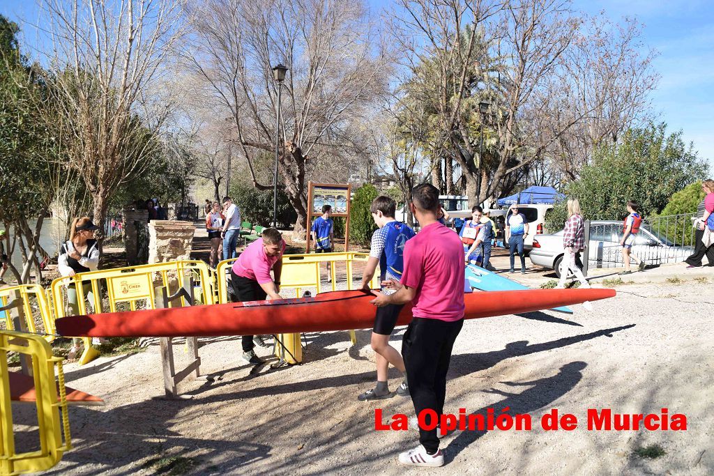 Piragüismo en la Floracion de Cieza, en imágenes