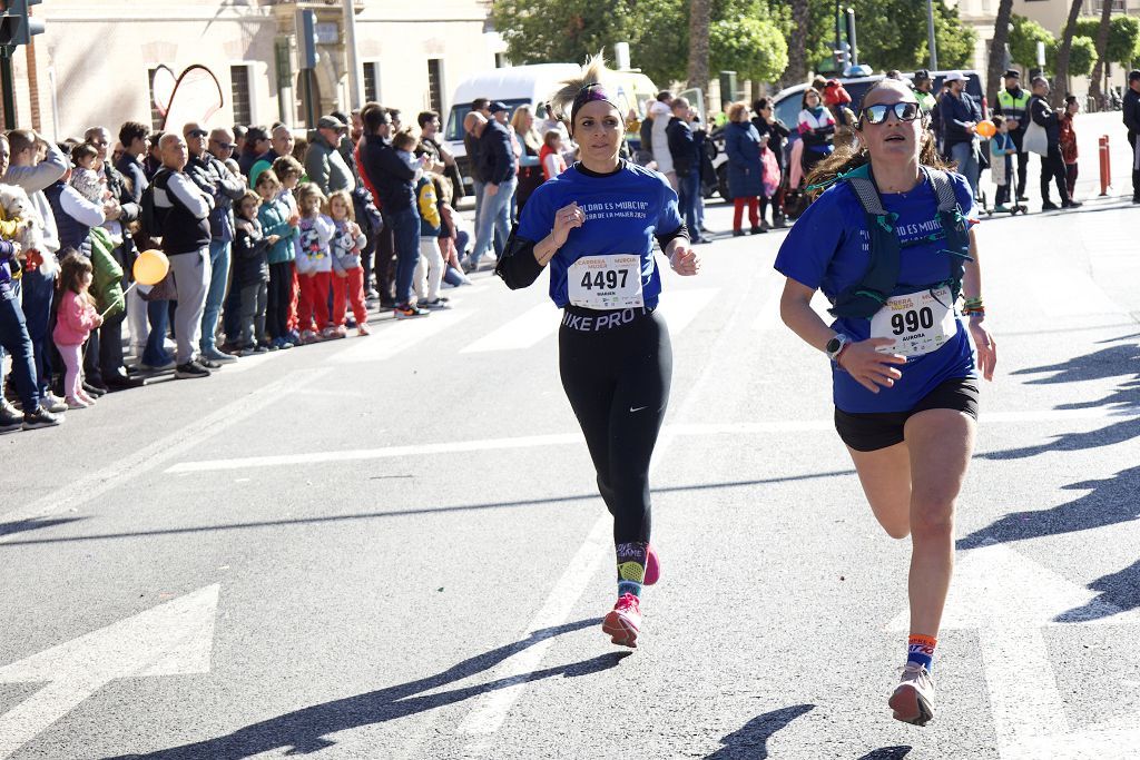 Las imágenes de la llegada a meta de la Carrera de la Mujer de Murcia 2024