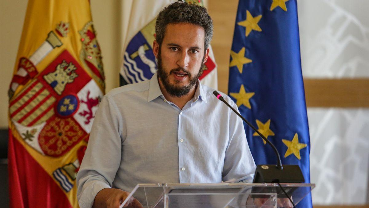 Andrés Licerán, concejal de Tráfico de Cáceres, en una foto de archivo.