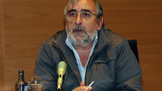 Xosé Alfredo Pereira, ayer, en la asamblea de la OGCM.