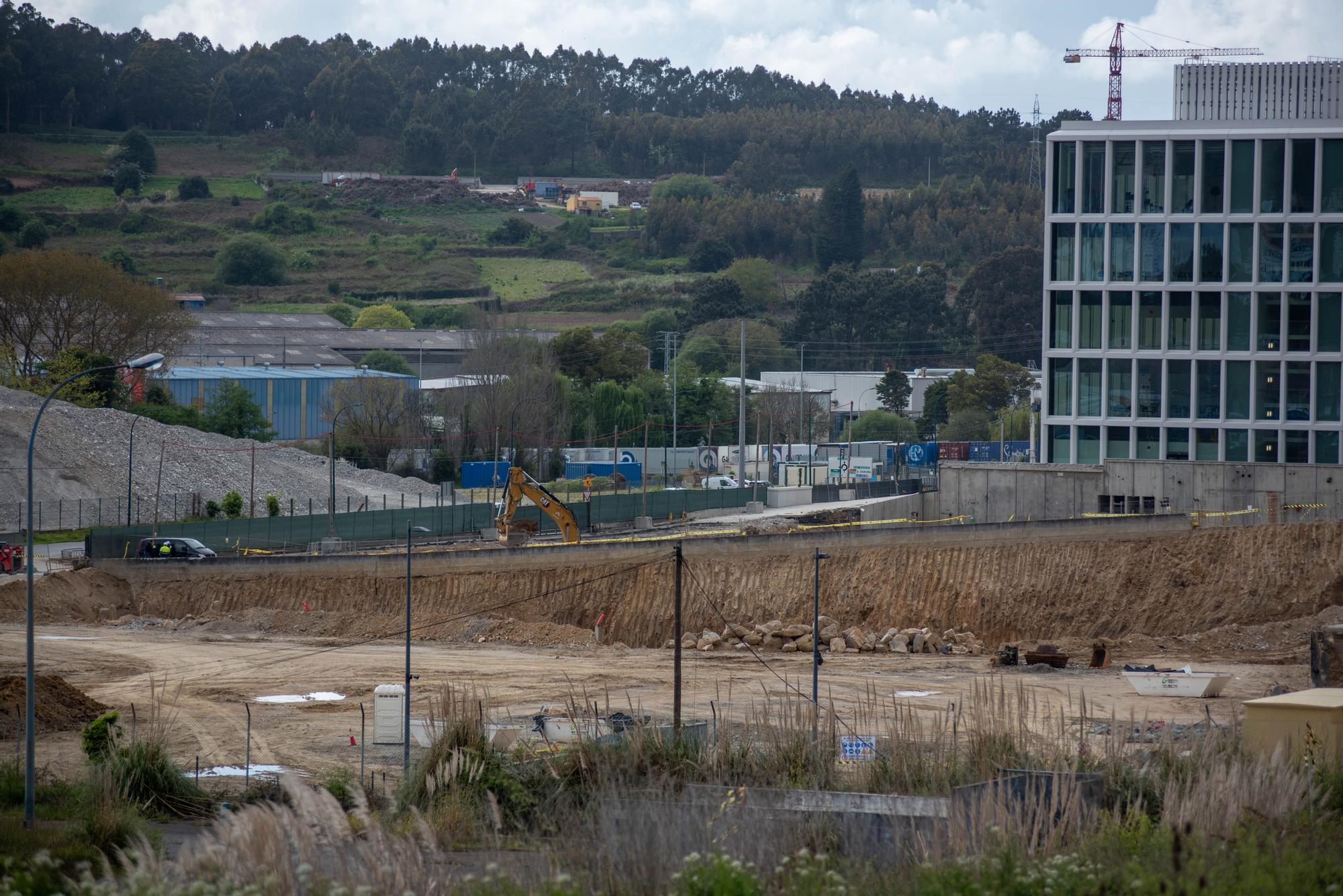 Inditex inicia las obras del nuevo edificio de Zara en Sabón