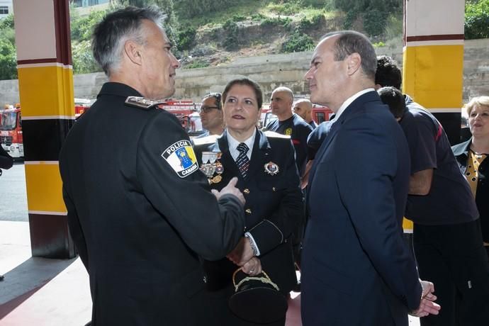 08.03.19. Las Palmas de Gran Canaria. Acto de entrega de Honores y Distinciones Bomberos de Las Palmas de GC. Foto Quique Curbelo