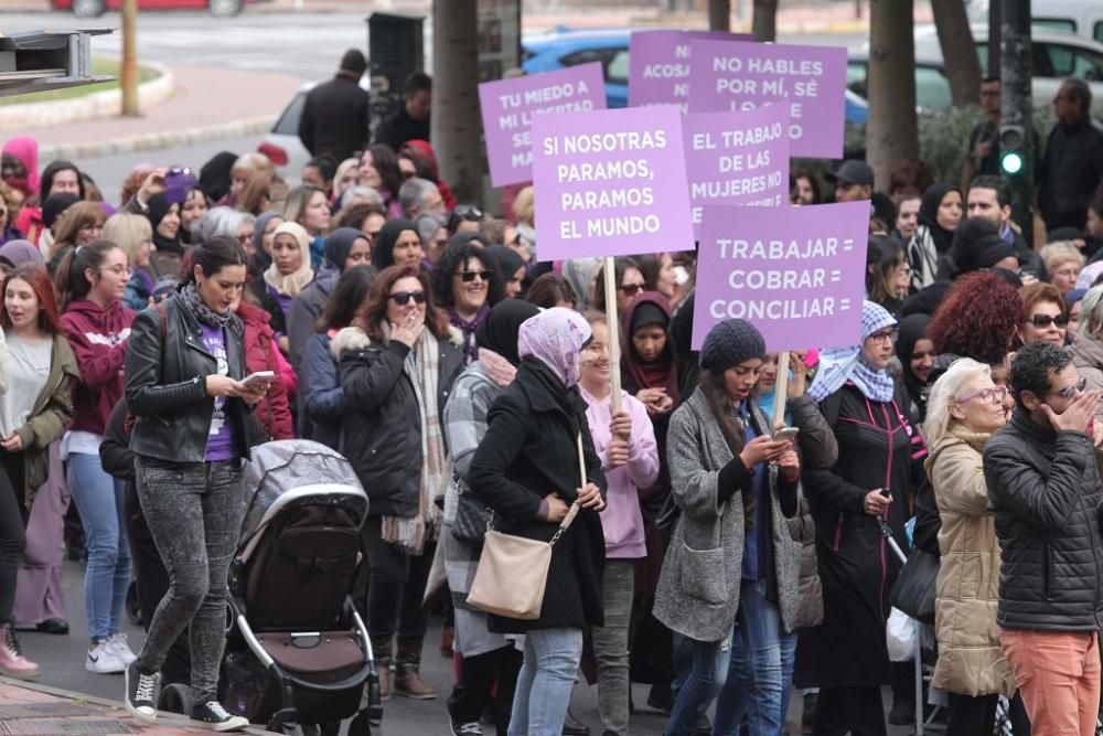 Marcha Mujer en Cartagena