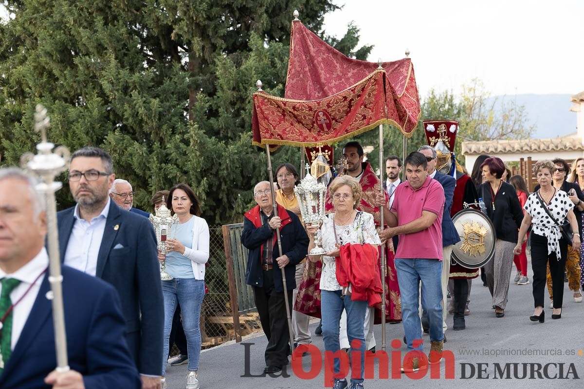 Visita de la Vera Cruz a las pedanías de Caravaca y Moratalla