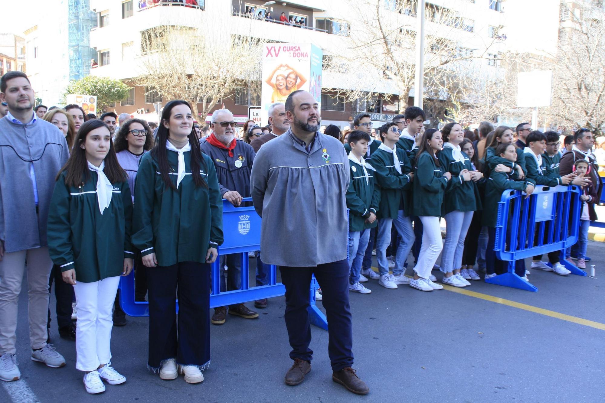 Las imágenes de la "mascletà" del 15 de marzo en Gandia