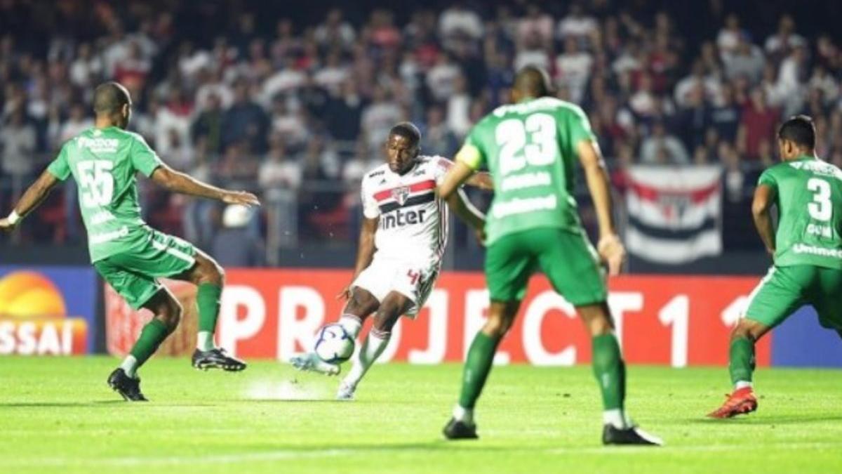 Sao Paulo suma 18 puntos en once partidos jugados