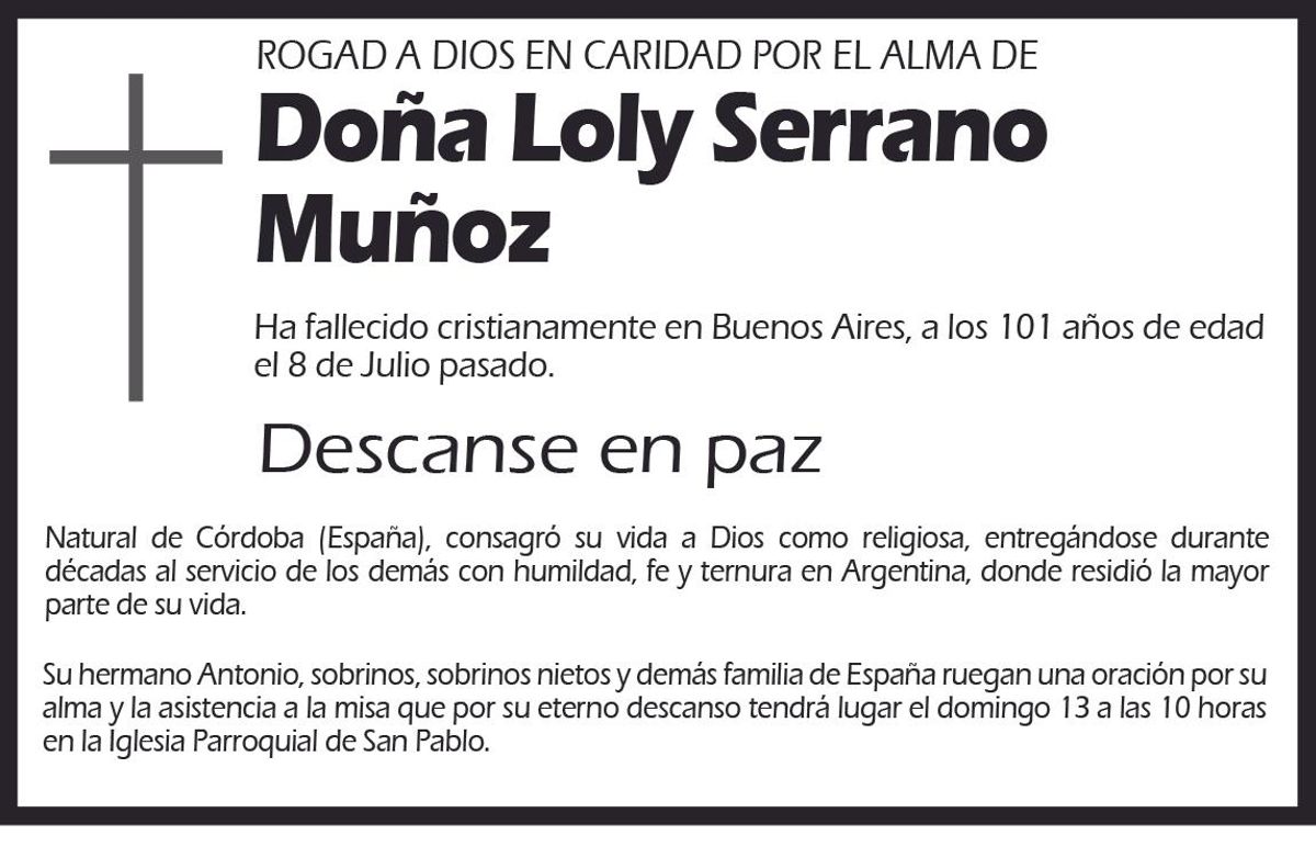 Loly Serrano Muñoz