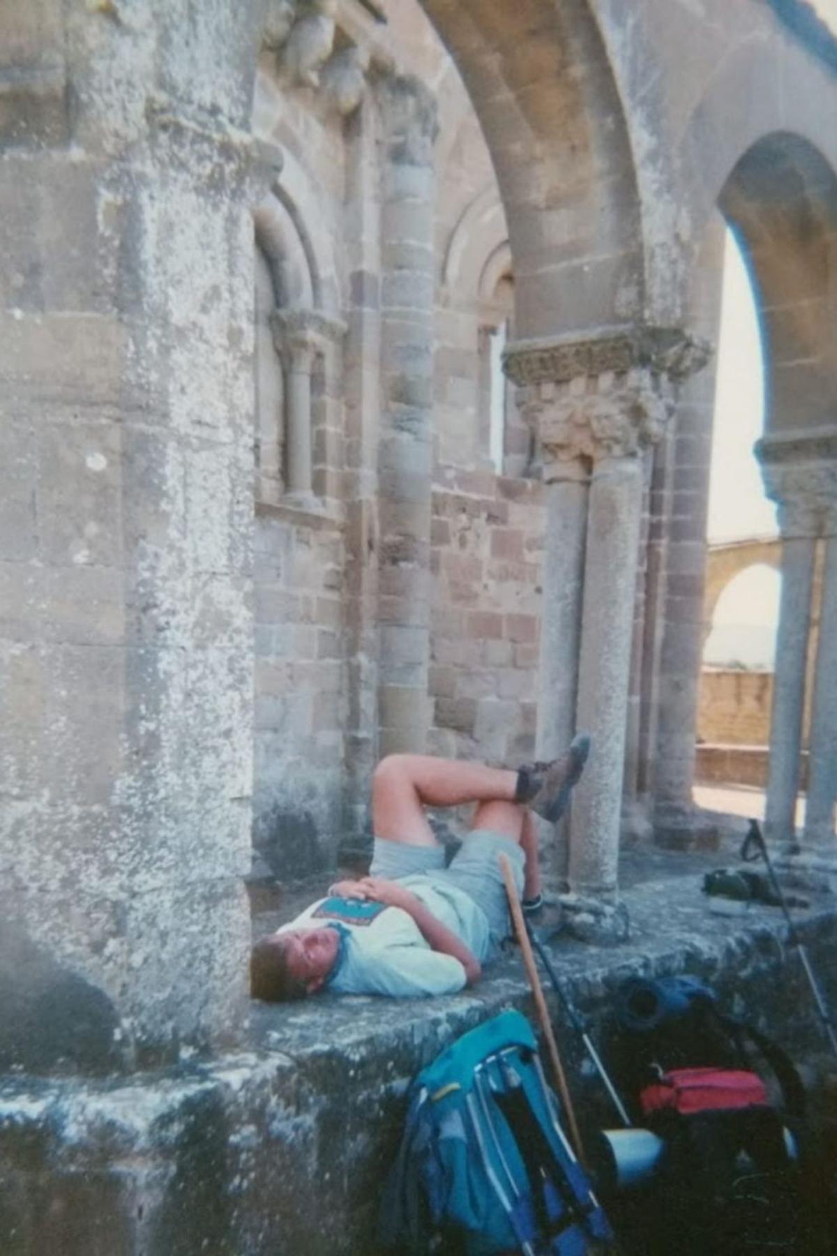 Descansando hace más de 20 años en una iglesia románica. | // CEDIDA