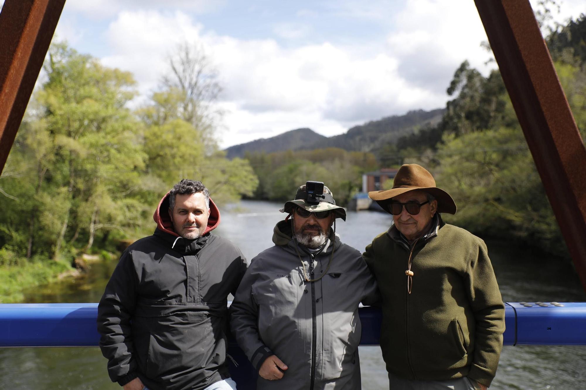 EN IMÁGENES: Segunda jornada de pesca de salmón en los ríos asturianos