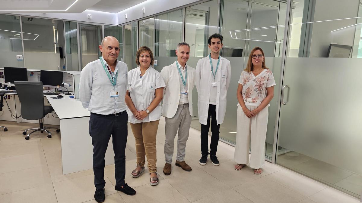 Equipo de ka unidad investigación pacientes oncológicos de Quiron Salud Málaga