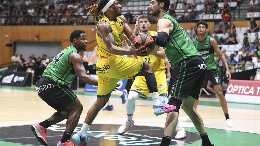 El Dreamland Gran Canaria consuma su segunda derrota consecutiva en tierras catalanas ante el Joventut