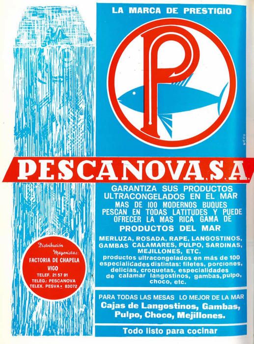 Así ha cambiado la imagen de Pescanova ¿Te acuerdas?