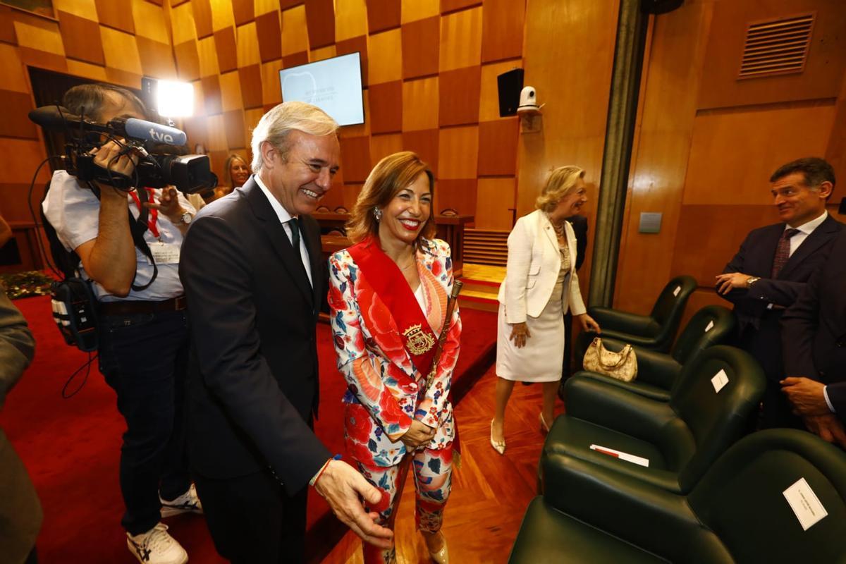 En imágenes | Investidura de Natalia Chueca como alcaldesa de Zaragoza
