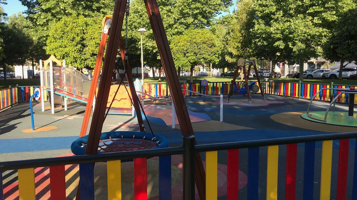 Imagen del parque infantil de María la Judía, en Córdoba.