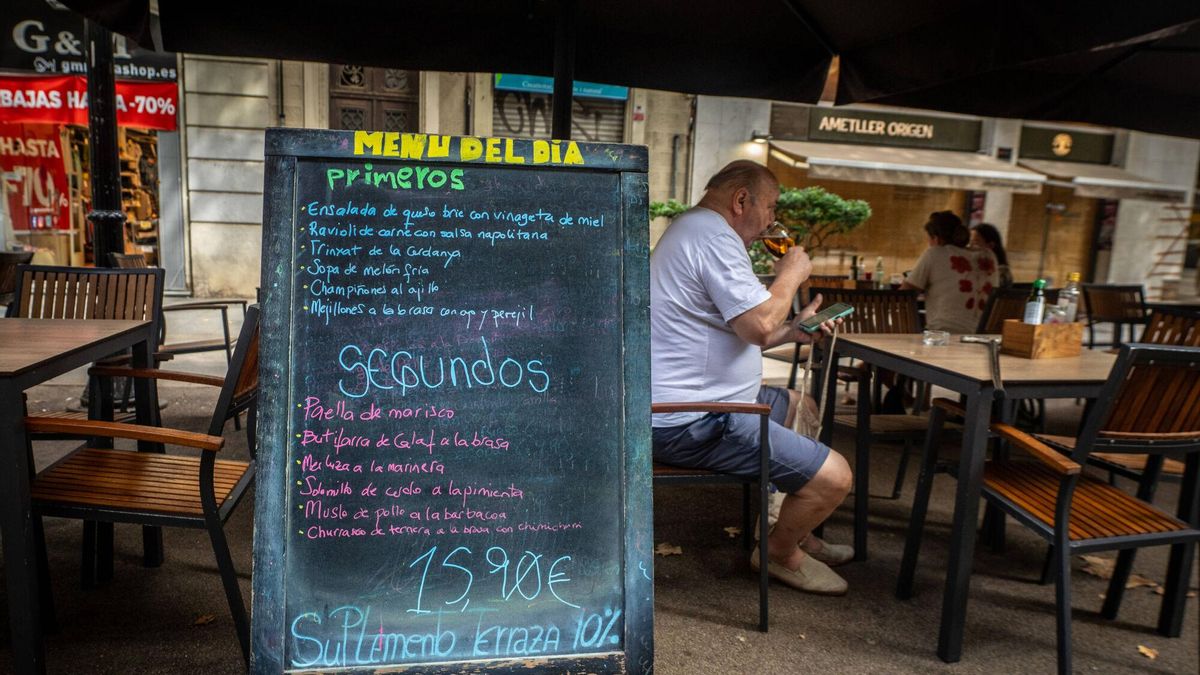 Los precios suben en bares y restaurantes de Barcelona: menús a 14 euros de media, cervezas a 2,4 y cafés a 1,4