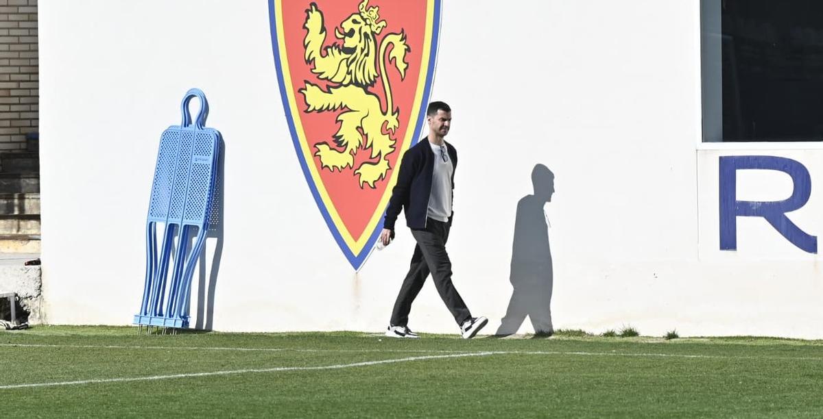 Fernando López, este jueves en la Ciudad Deportiva.