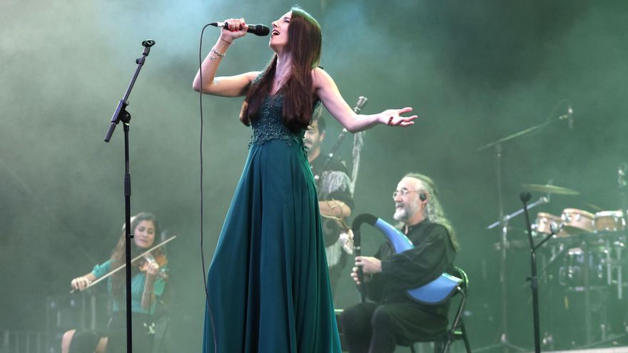 Un momento do concerto de Castrelos, este luns