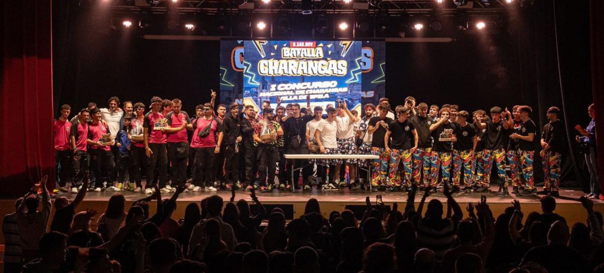 El Concurso Nacional de Charangas tuvo una excelente acogida. | SERVICIO ESPECIAL