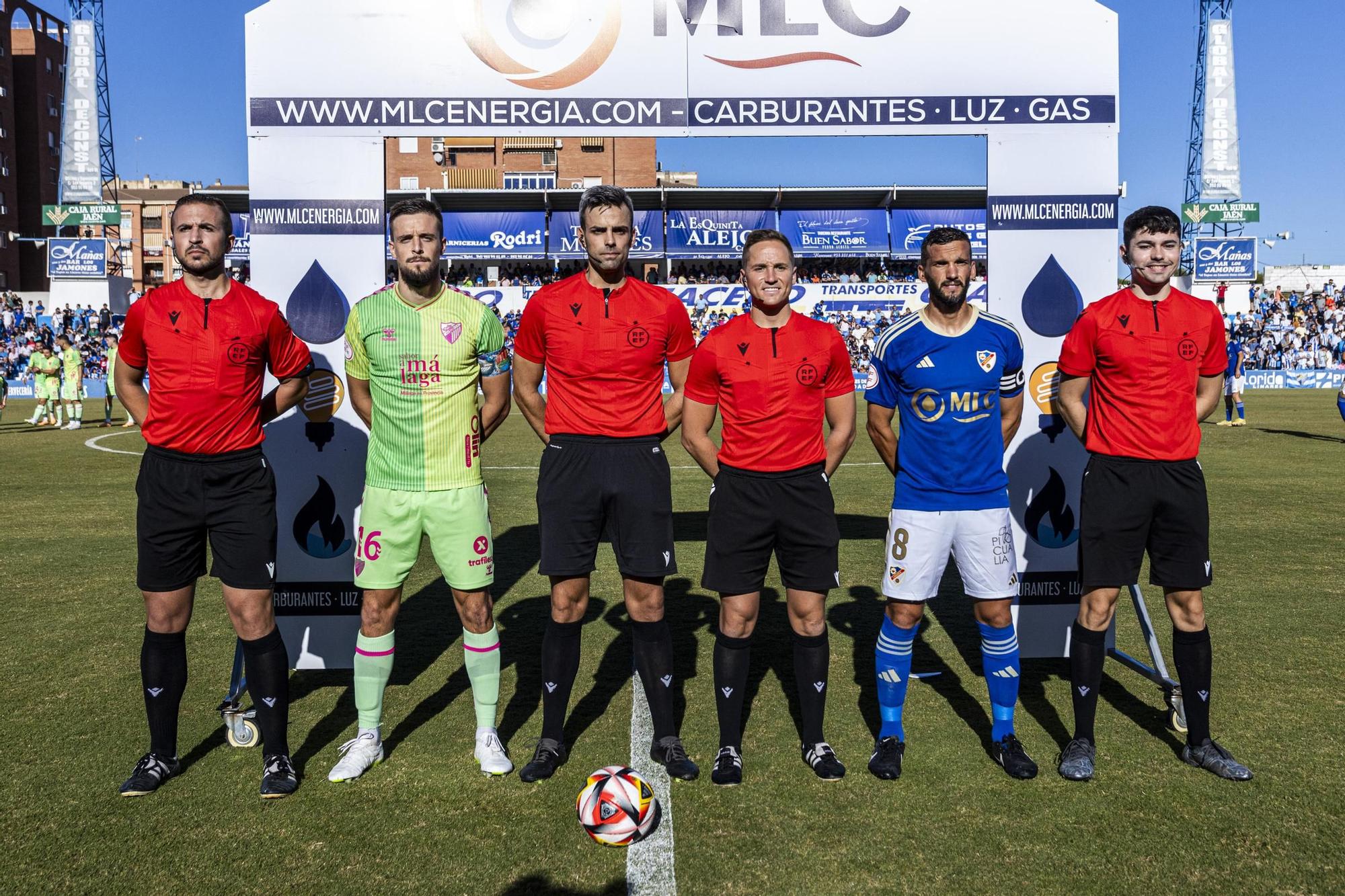 El Deportivo Linares - Málaga CF, en imágenes