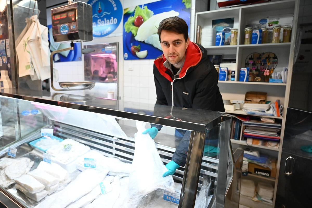 Diego Ande, propietario de O Salado