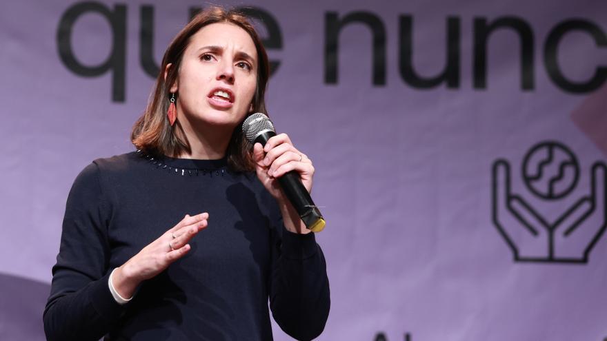 Belarra: &quot;Irene puedes contar conmigo y con Podemos para que este proyecto tenga voz en Europa&quot;