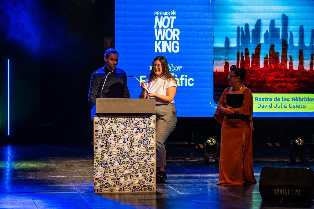 Segona gala dels Premis Notworking a Manresa: tots els premiats i els moments de la nit
