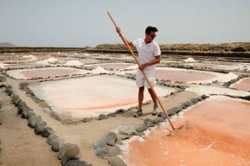 Reportaje en las Salinas de Tenefe en Pozo Izquierdo