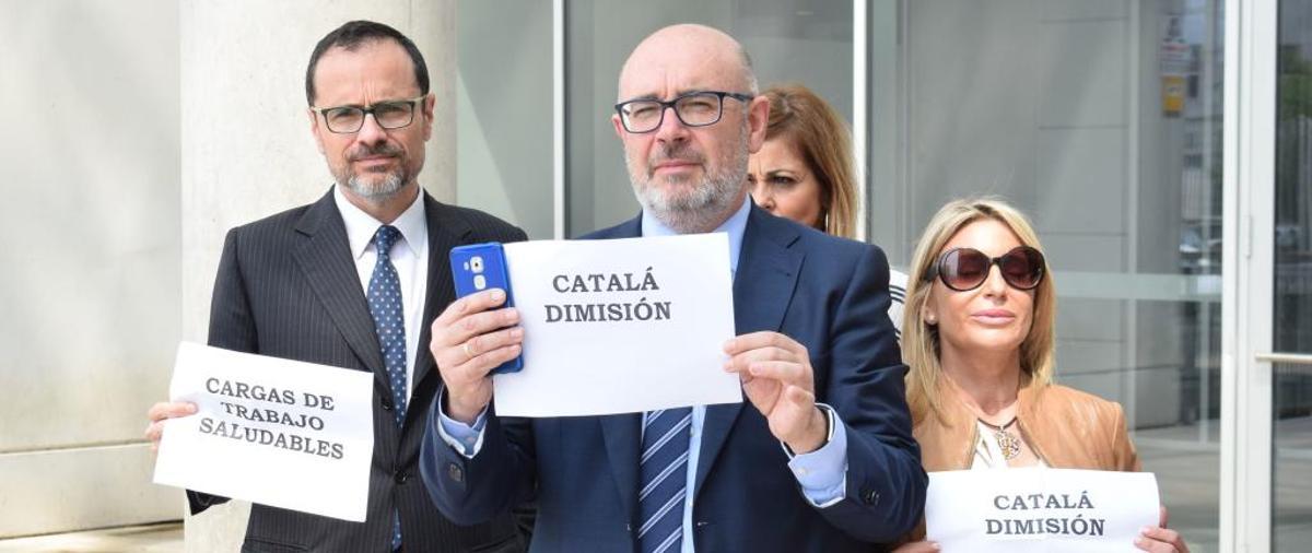 Jueces y fiscales de Murcia vuelven a clamar por "cargas de trabajo saludables"