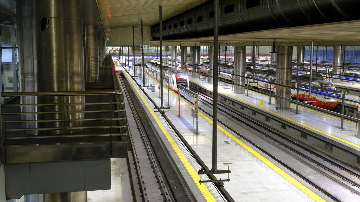 La Estación Intermodal en la actualidad.
