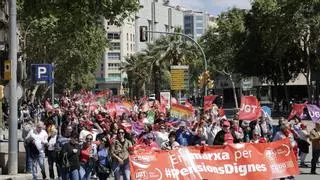 Arranca la manifestación del 1 de mayo en Palma con el foco puesto en la reducción de la jornada laboral
