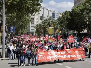 Manifestación del 1 de mayo en Palma
