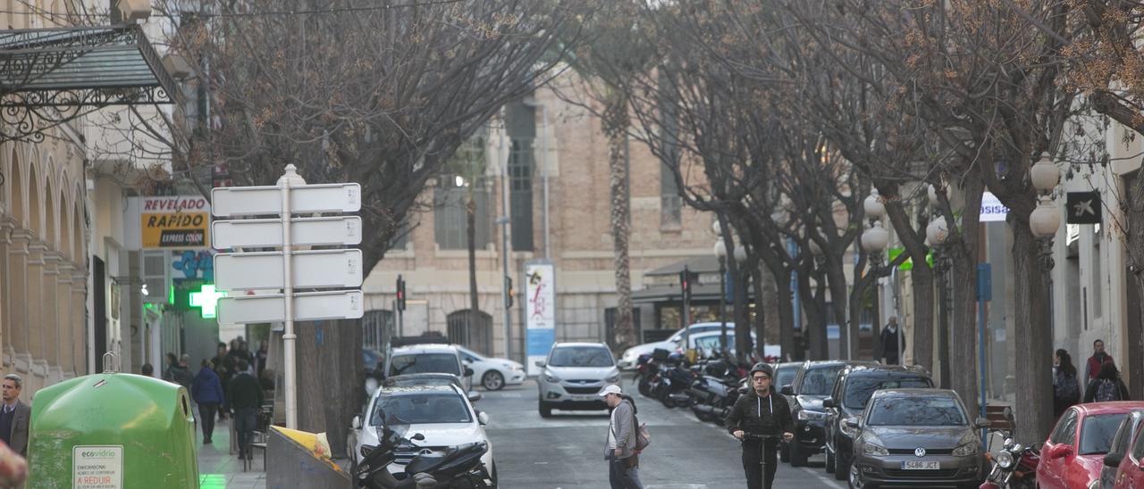 La avenida de la Constitución forma parte del eje de peatonalización cuyo proyecto se licita