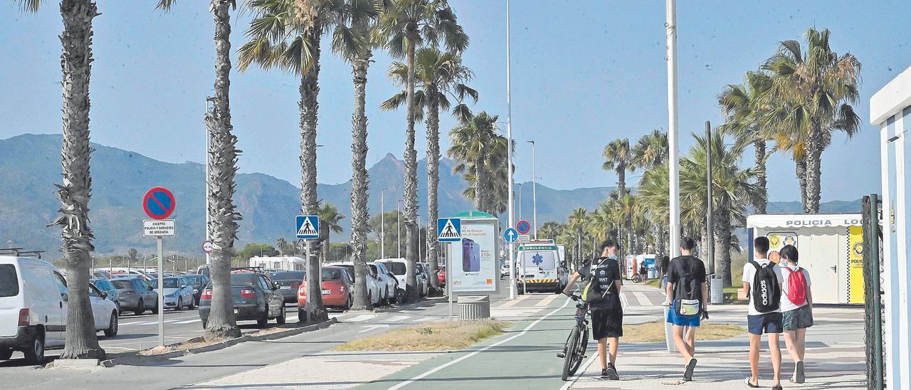 Imagen de la actual avenida Ferrandis Salvador cuya remodelación se prevé en estos proyectos con fondos europeos.