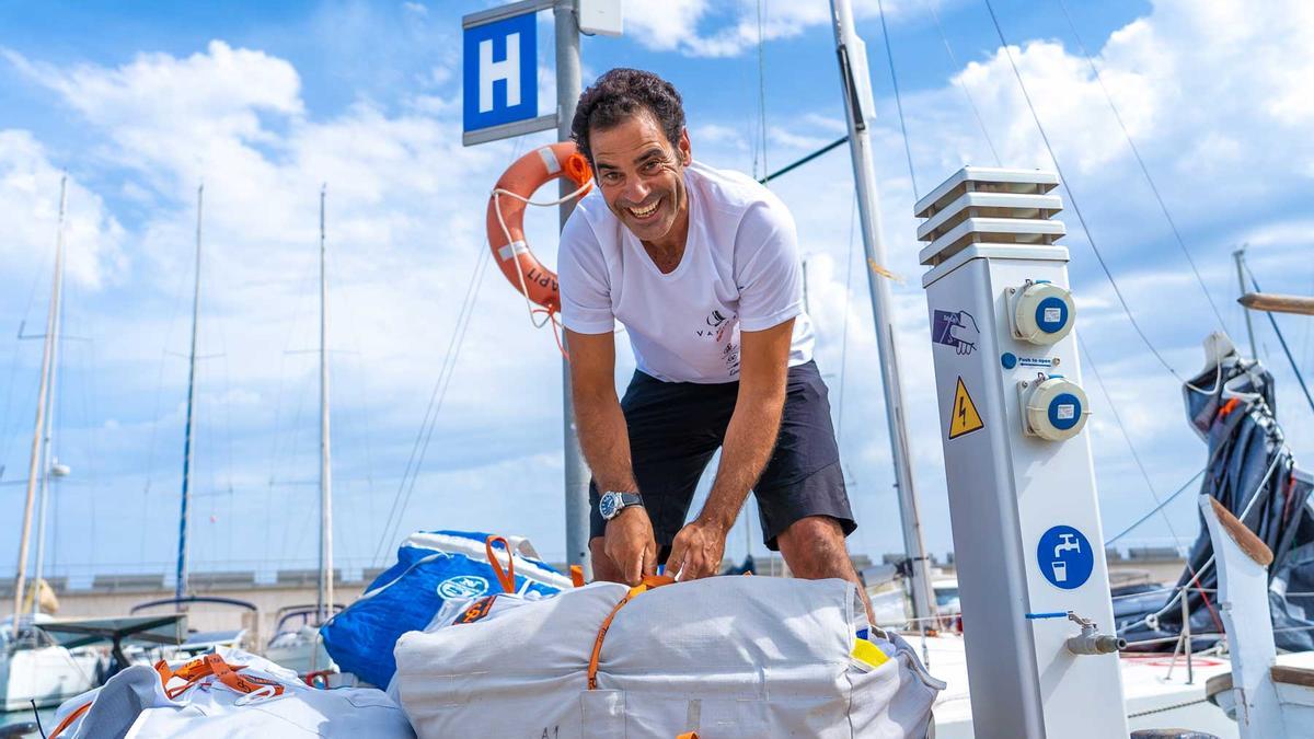 José Linares, listo para la Mini Transat 2021