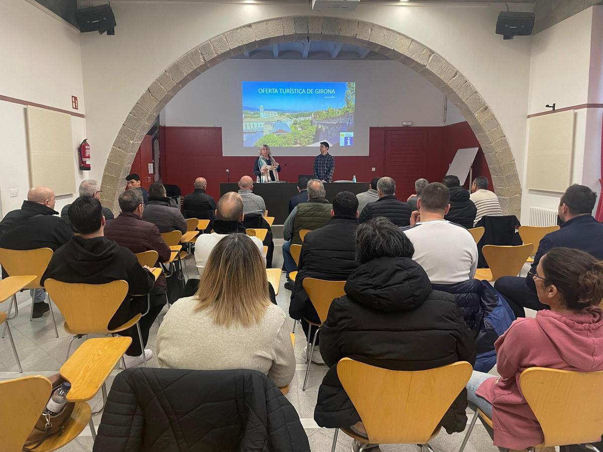 La sessió d'aquest dimecres matí.