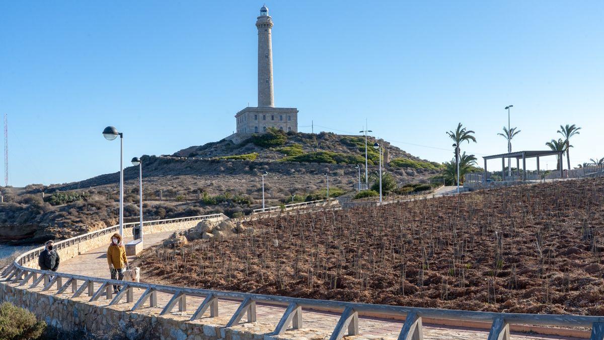 Renovado el entorno del Faro de Cabo de Palos