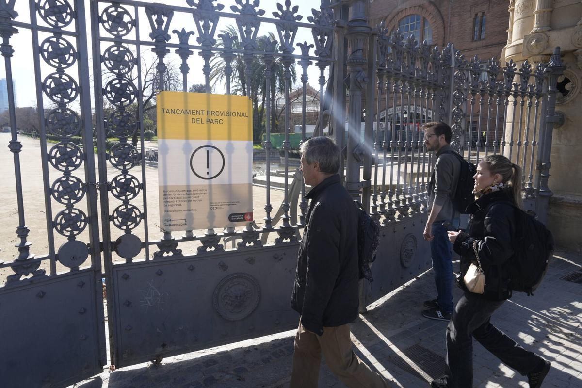 Catalunya suspèn aquest dijous l’activitat educativa, universitària, esportiva i sanitària no urgent per l’alerta màxima de vent