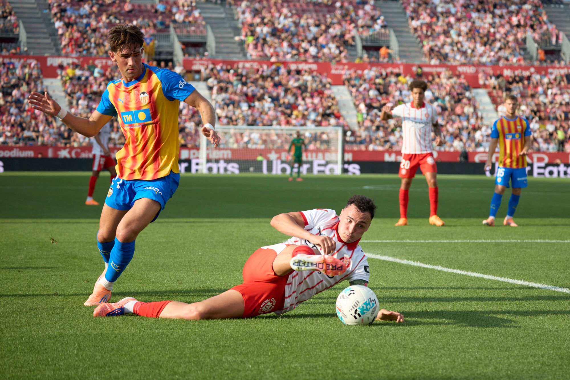 Les imatges del Girona FC - València