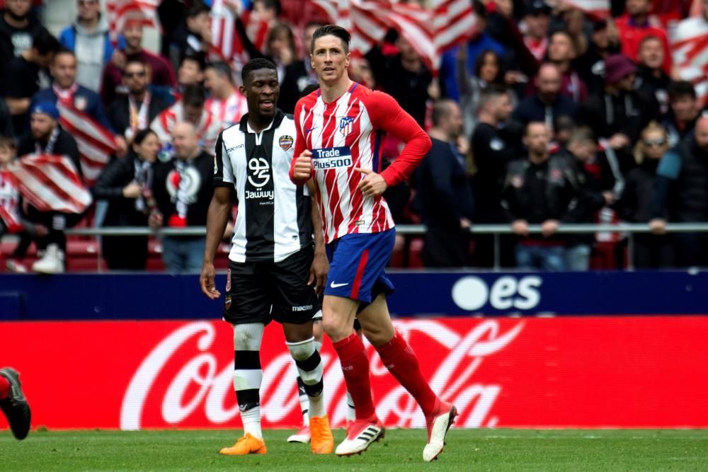 Atlético de Madrid - Levante UD, en imágenes