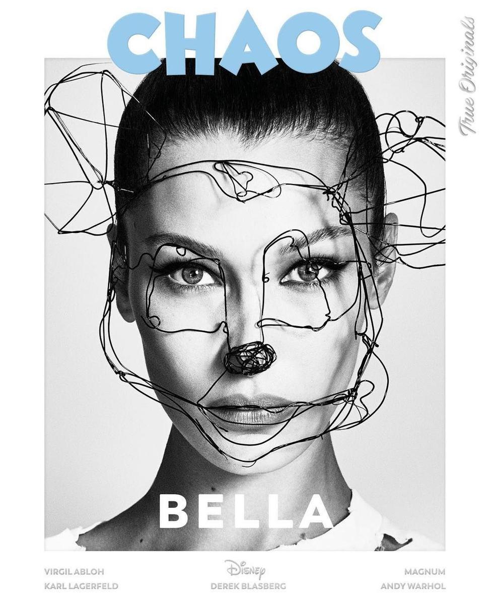 Bella Hadid para Chaos Magazine