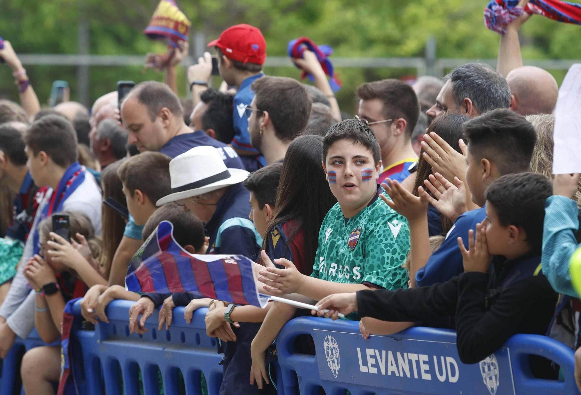 Recepción al Levante antes de enfrentarse al Albacete